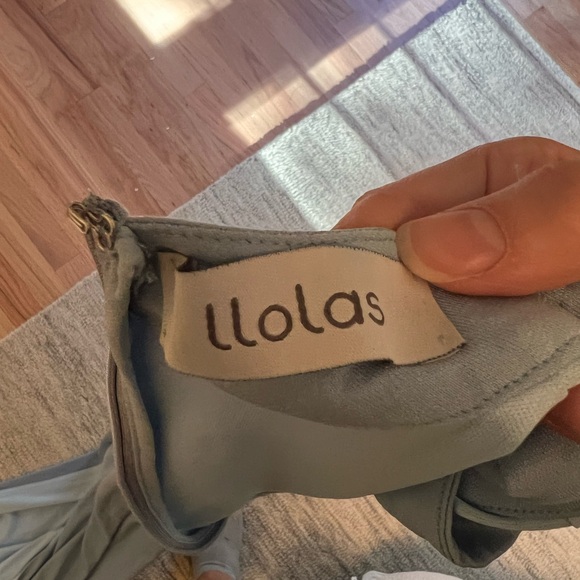 Llolas baby blue long gown - Picture 2 of 3